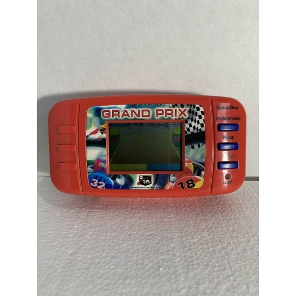 Vin HANDHELD GAME GRAND PRIX RACING ABC WIDE WORLD OF SPORTS EXCALIBUR - Picture 2 of 5